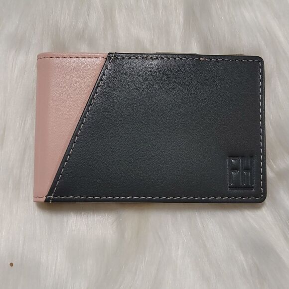 Forrest & Harold Handbags - Forrest & Harold pink and black wallet